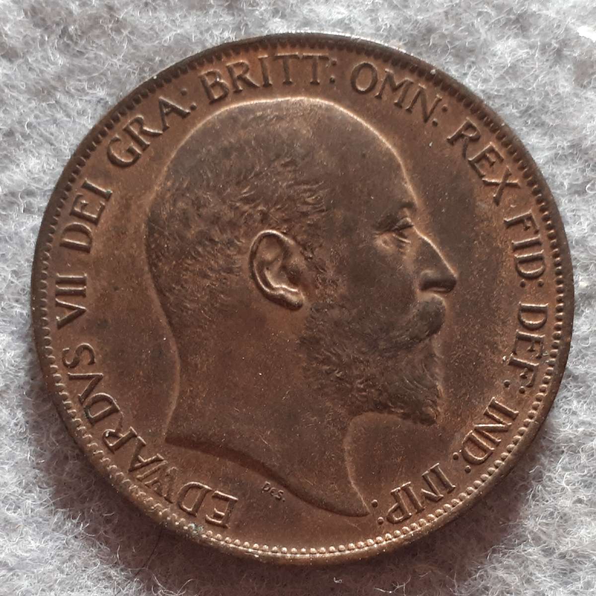 1902  GREAT BRITAIN ONE PENNY