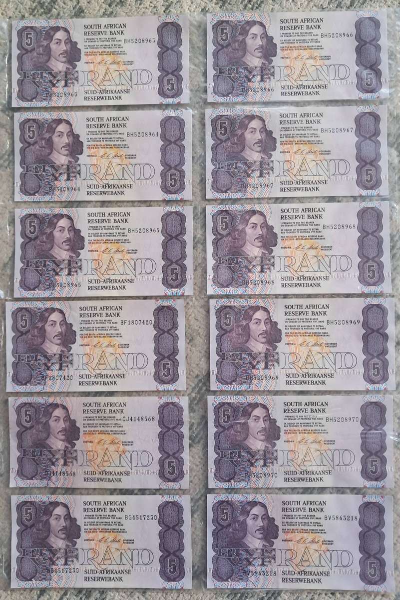 12 X RSA FIVE RAND : ABOVE AVERAGE CONDITION