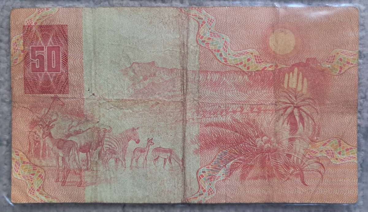 RSA FIFTY RAND : G DE KOCK