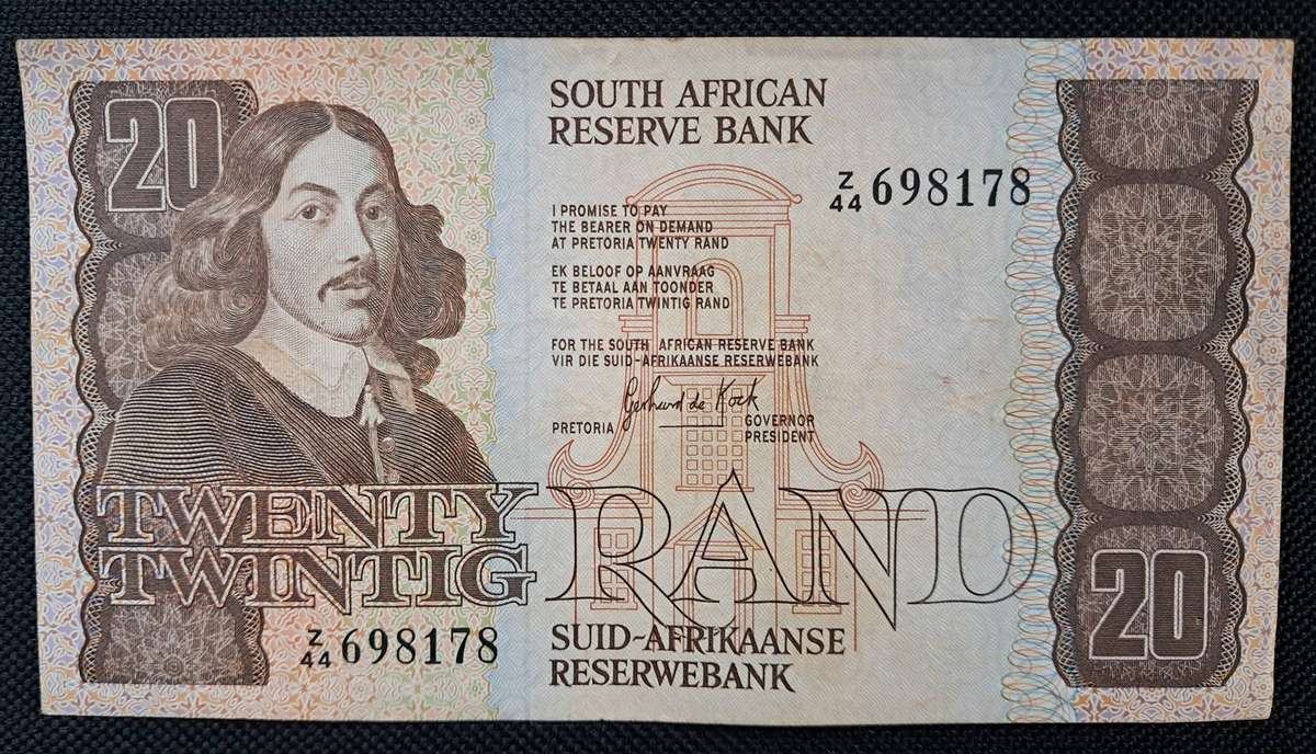 RSA  TWENTY RAND : REPLACEMENT : Z44 - 698178