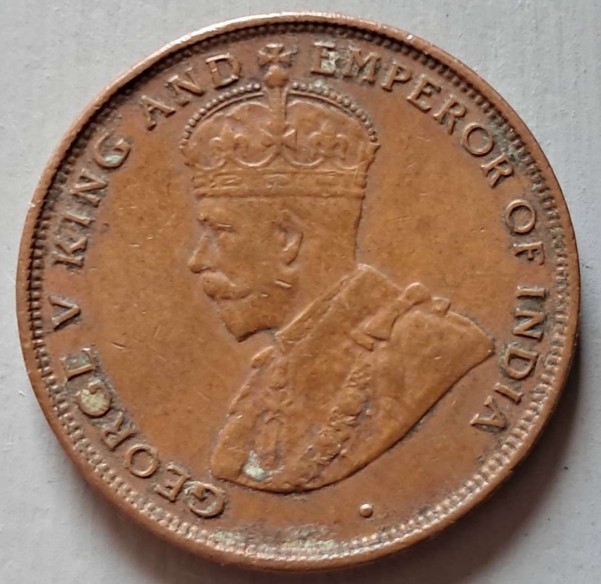 1925 CEYLON 1 CENT
