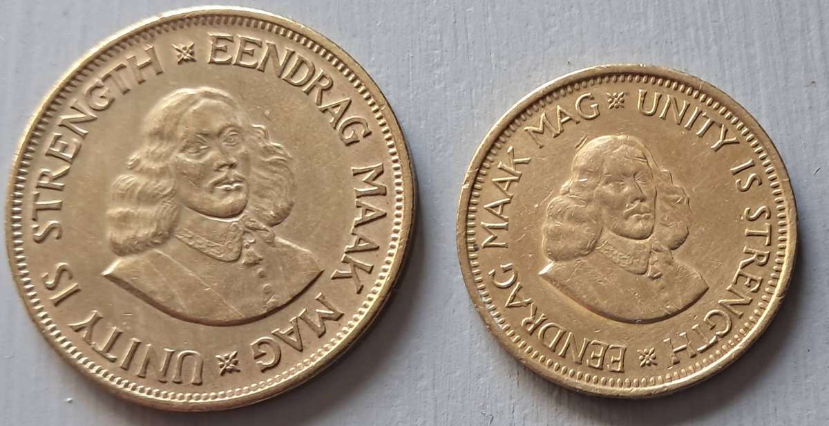 1963 RSA 1/2 & 1 CENT : GREAT CONDITION PAIR