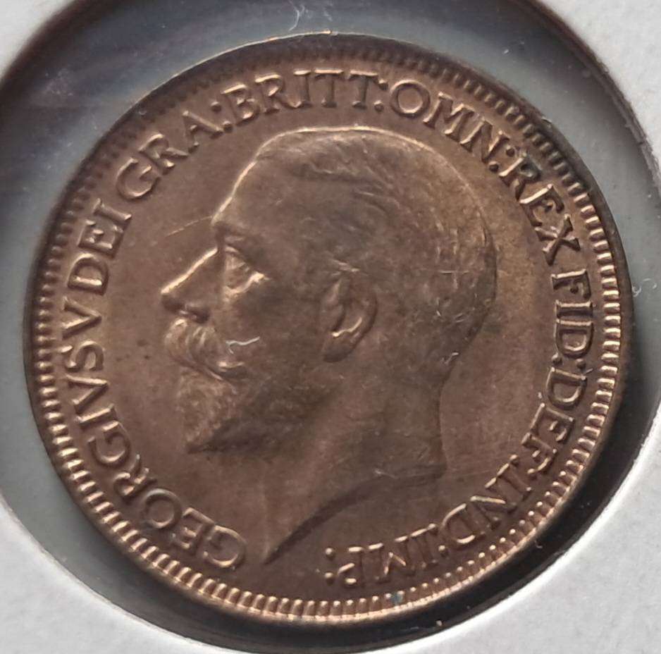 1931 GREAT BRITAIN FARTHING B/UNC