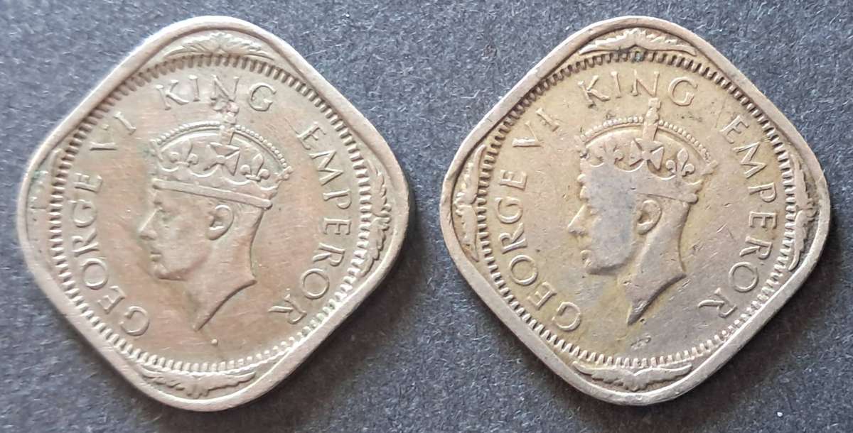 1940 & 41 : INDIA : 2 ANNAS