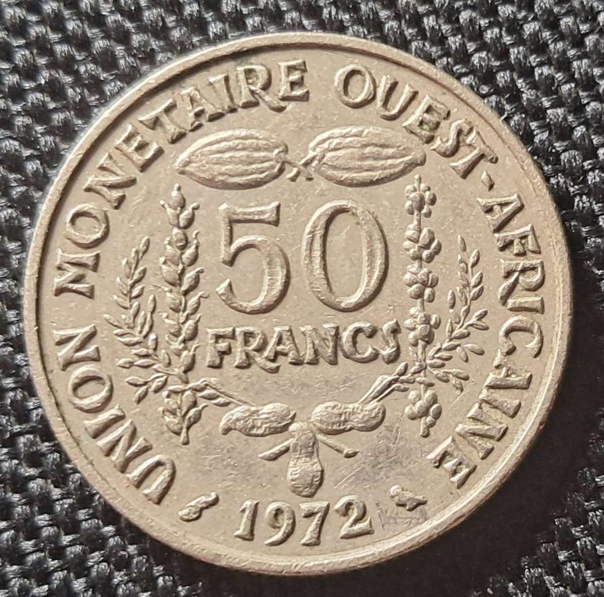 UNION OF CENTRAL AFRICAN BANKS 50 FRANCS