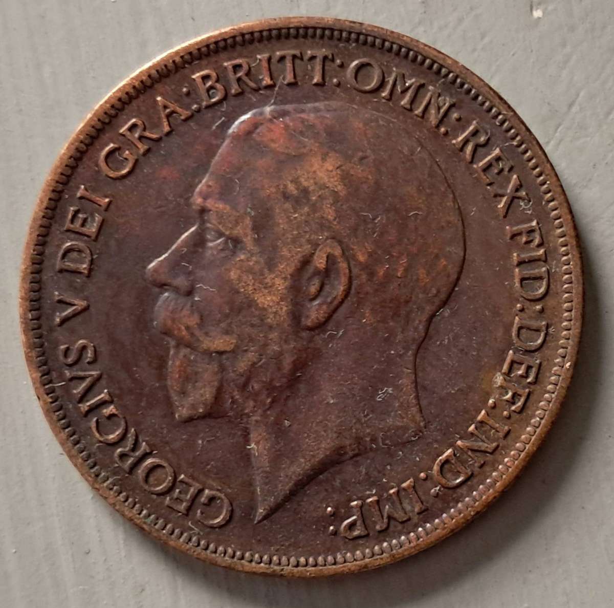 1914 BRITISH ONE PENNY