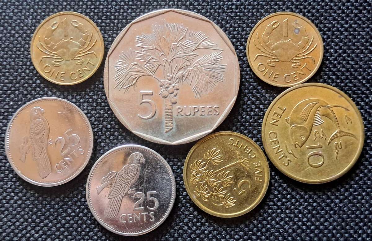 7 x SEYCHELLES  LOT