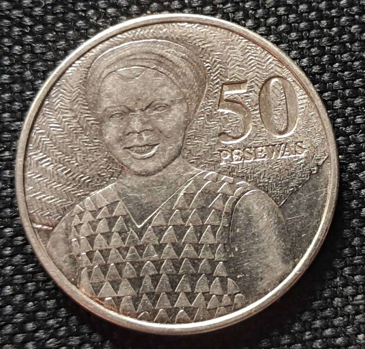 2007 GHANA 50 PESEWAS