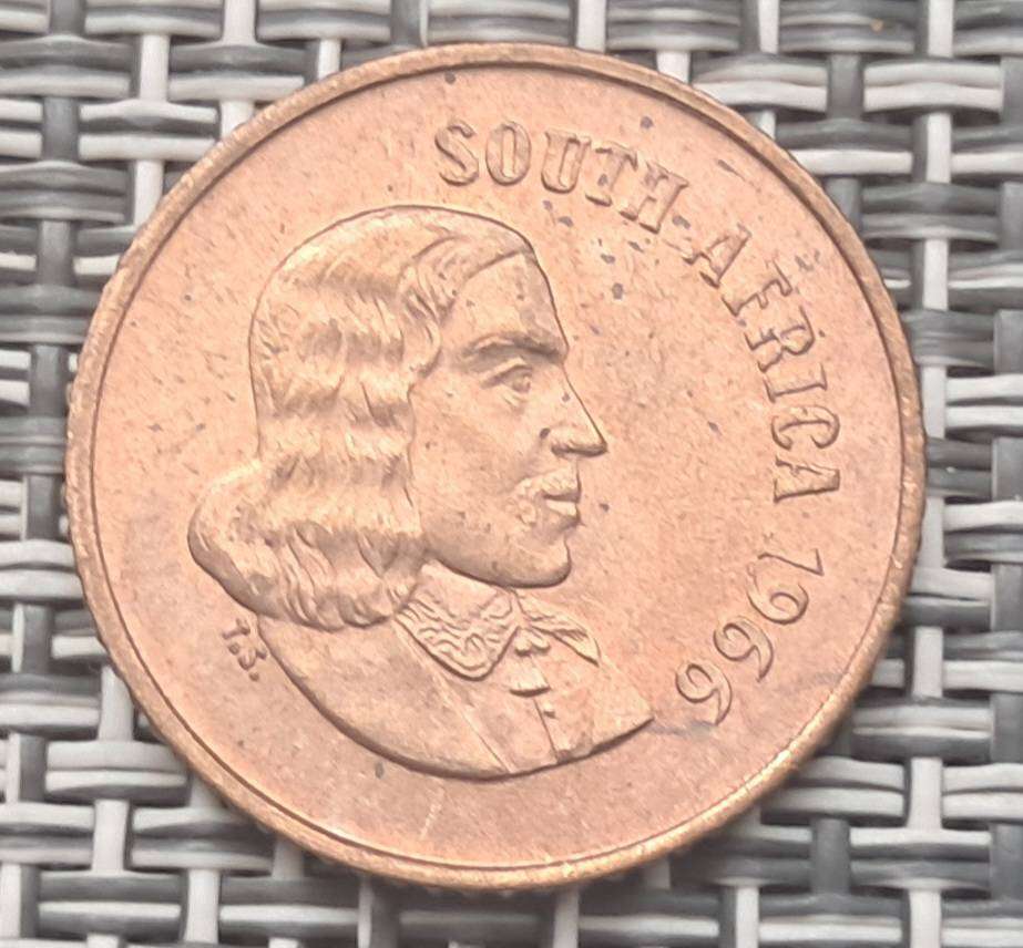 1966 RSA 1 CENT  : ENGLISH
