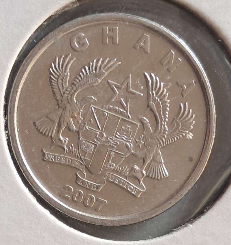 2007 GHANA 5 PESETAS