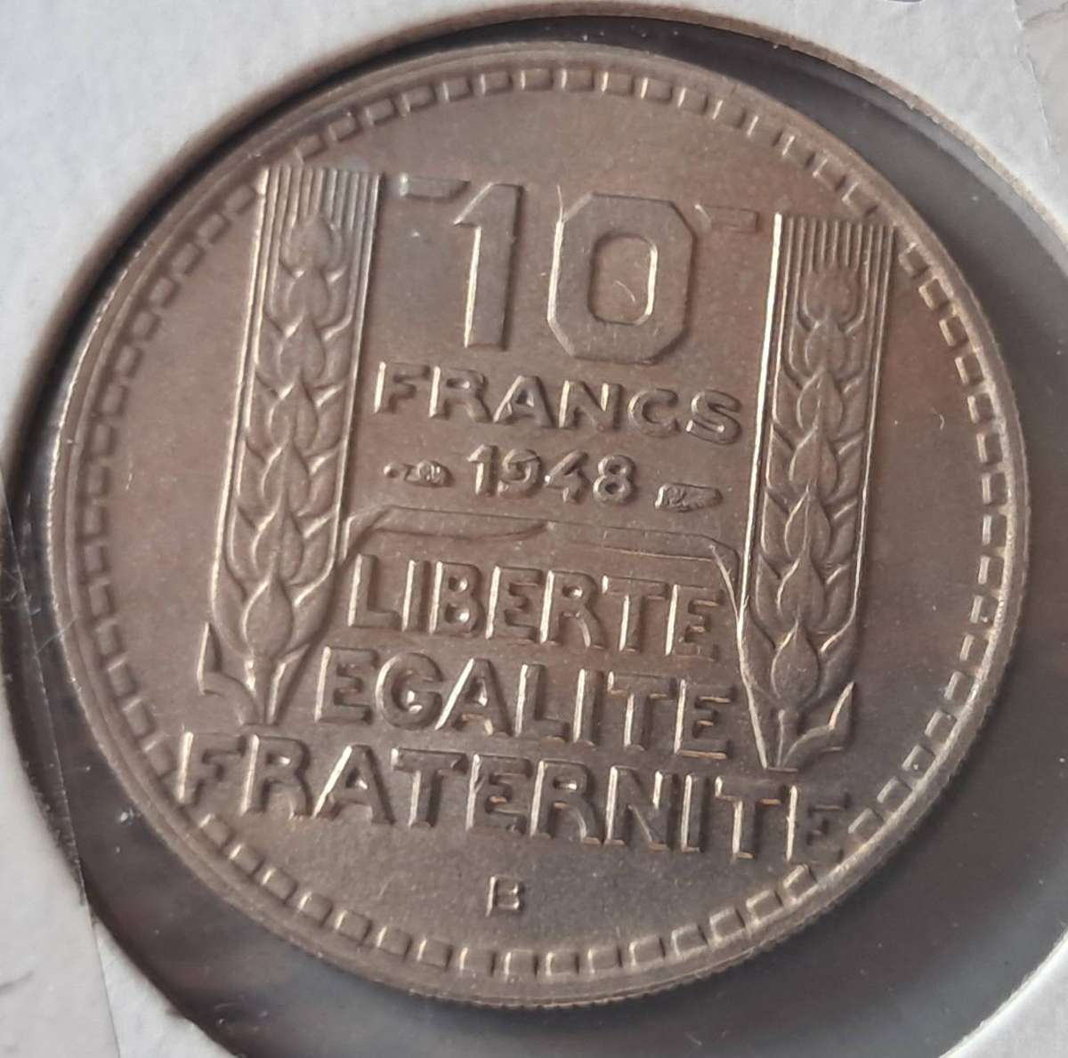1948 FRANCE 10 FRANCS : UNC