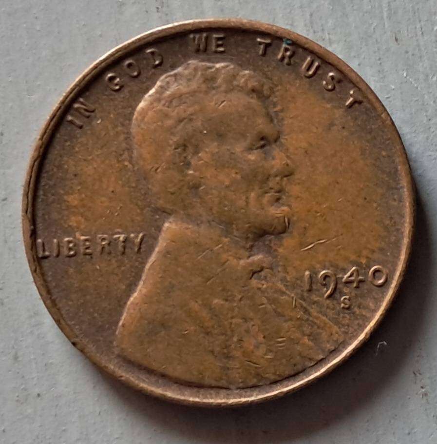 1940 US ONE CENT (S)