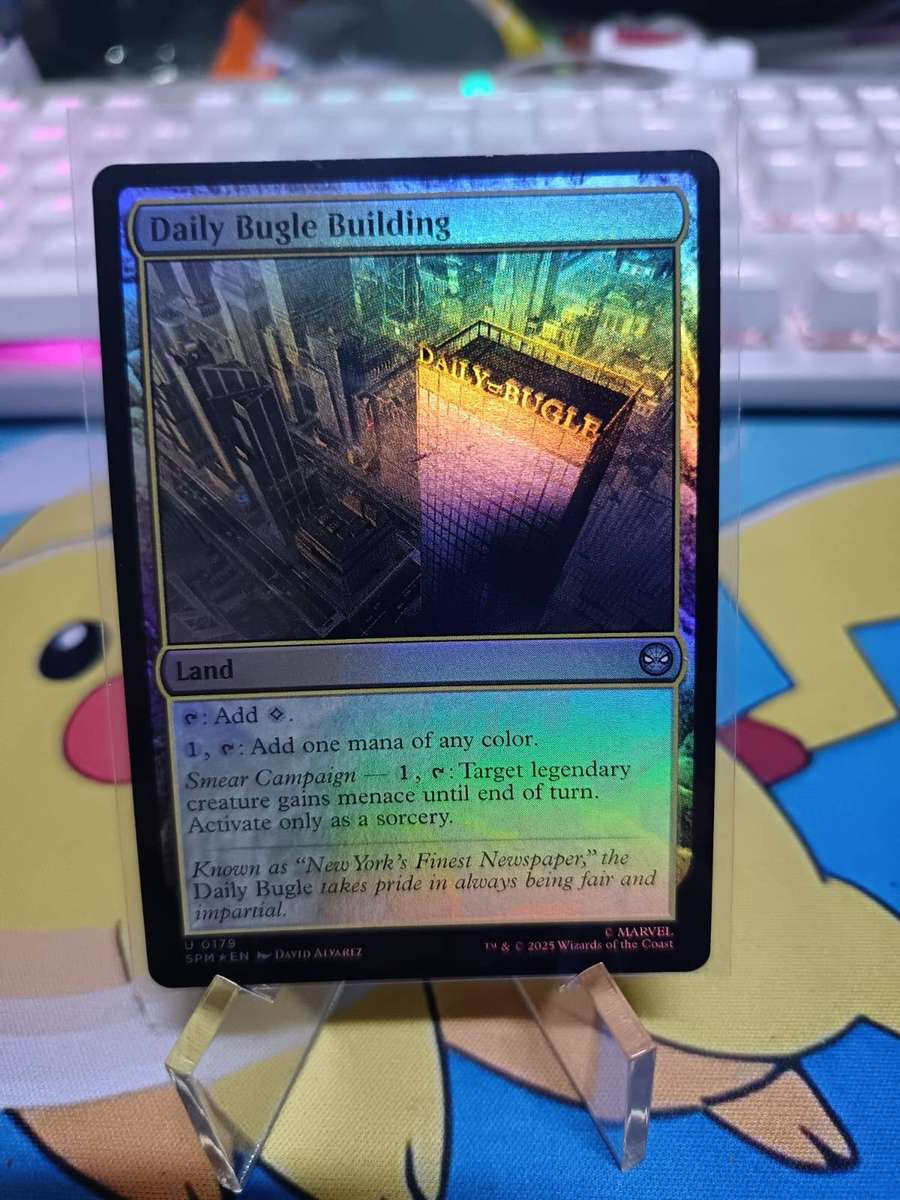 Magic The Gathering TCG - Daily Bugle Building - Marvel's Spider-Man (SPM) (Foil)