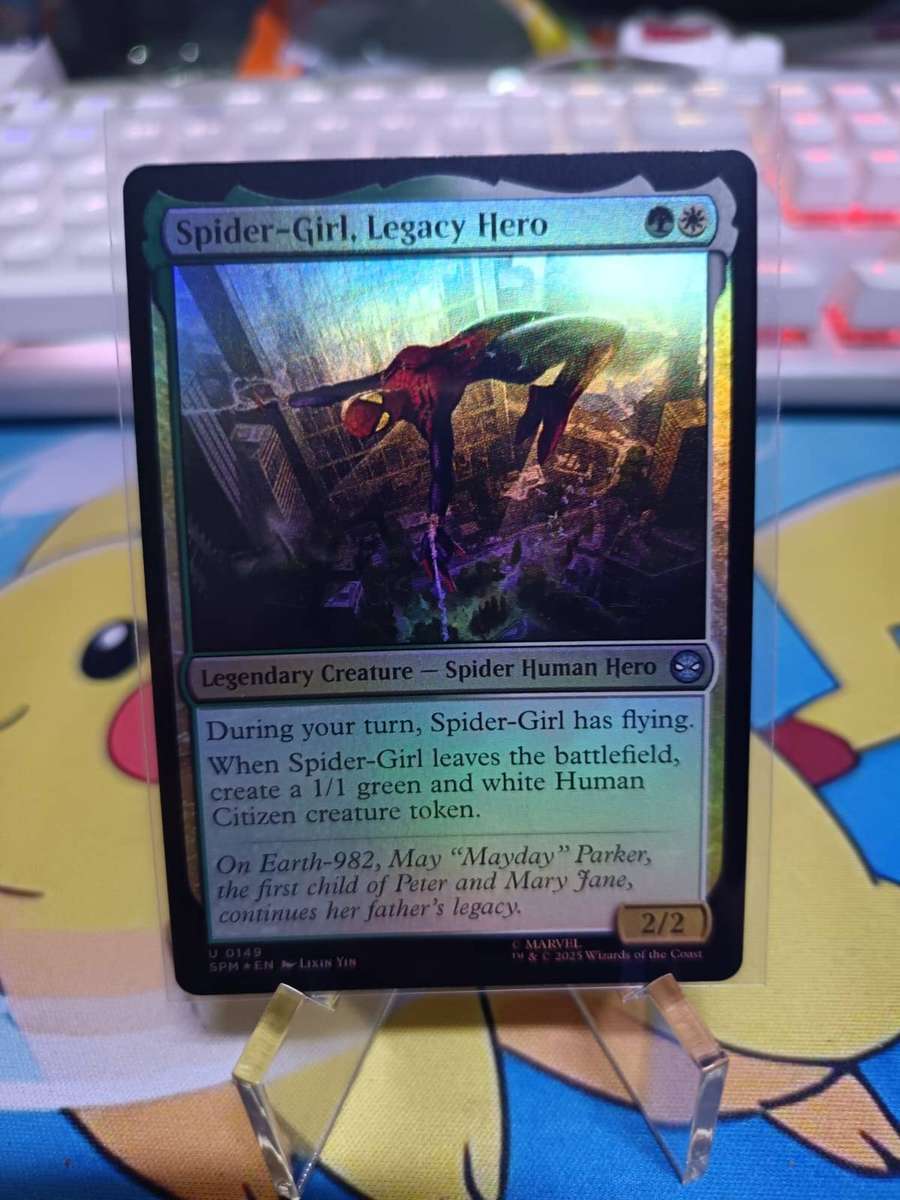 Magic The Gathering TCG - Spider-Girl, Legacy Hero - Marvel's Spider-Man (SPM) (Foil)