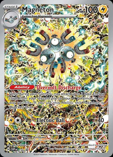 Pokemon Trading Card Game - Magneton #159 Pokemon Promo (sealed with dividers)