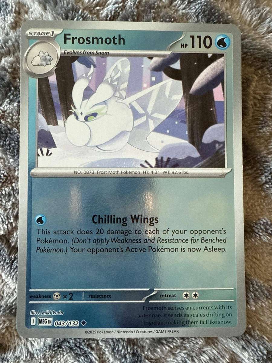 Pokemon Trading Card Game - Frosmoth [Reverse Holo] #43 Pokemon Mega Evolution