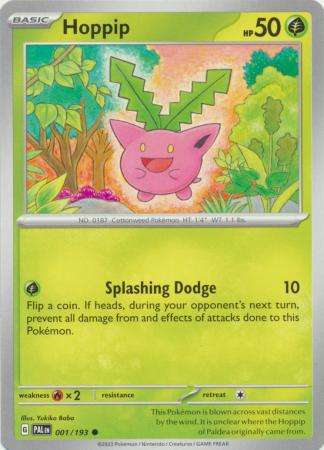 Pokemon Trading Card Game - Hoppip - 001/193 - Common Scarlet & Violet: Paldea Evolved