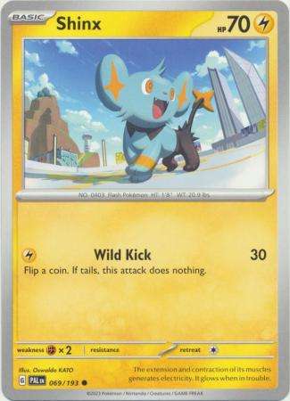Pokemon Trading Card Game - Shinx - 069/193 - Common Scarlet & Violet: Paldea Evolved