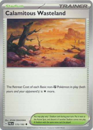 Pokemon Trading Card Game - Calamitous Wasteland - 175/193 - Uncommon Scarlet & Violet: Paldea Evolv