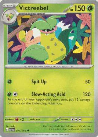 Pokemon Trading Card Game - Victreebel - 071/165 - Uncommon Scarlet & Violet 151