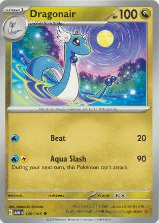 Pokemon Trading Card Game - Dragonair - 148/165 - Uncommon Scarlet & Violet 151