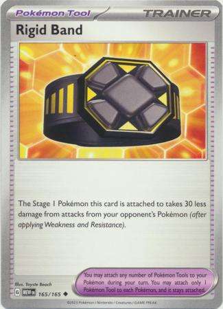 Pokemon Trading Card Game - Rigid Band - 165/165 - Uncommon Scarlet & Violet 151