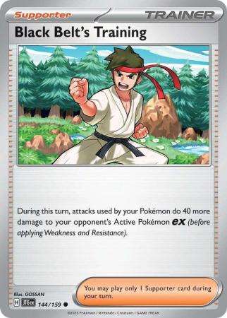 Pokemon Trading Card Game - Black Belt's Training - 144/159 - Common - Uncommon Journey together