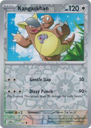 Pokemon Trading Card Game - Kangaskhan - 151/182 - Reverse Holo - Destined Rivals