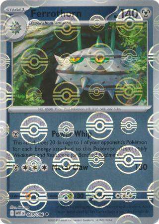 Pokemon Trading Card Game - Ferrothorn (Poke Ball Pattern) - SV: White Flare (WHT)