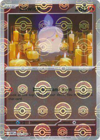 Pokemon Trading Card Game - Litwick (Poke Ball Pattern) - SV: White Flare (WHT)