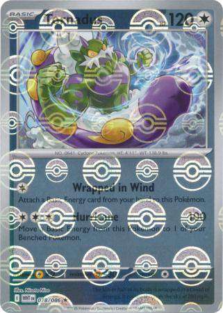 Pokemon Trading Card Game - Tornadus (Poke Ball Pattern) - SV: White Flare (WHT)