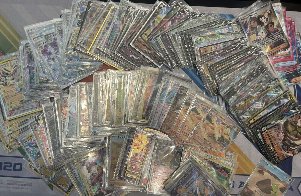Pokemon Card Lot of 10 Random V/EX/GX/VMAX cards - English Only