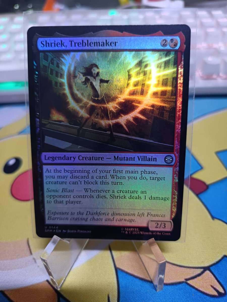 Magic The Gathering TCG - Shriek, Treblemaker - Marvel's Spider-Man (SPM) (Foil)