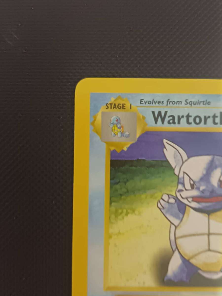 Pokemon Trading Card Game - Wartortle Base Set (Shadowless) Uncommon 42 Shadowless