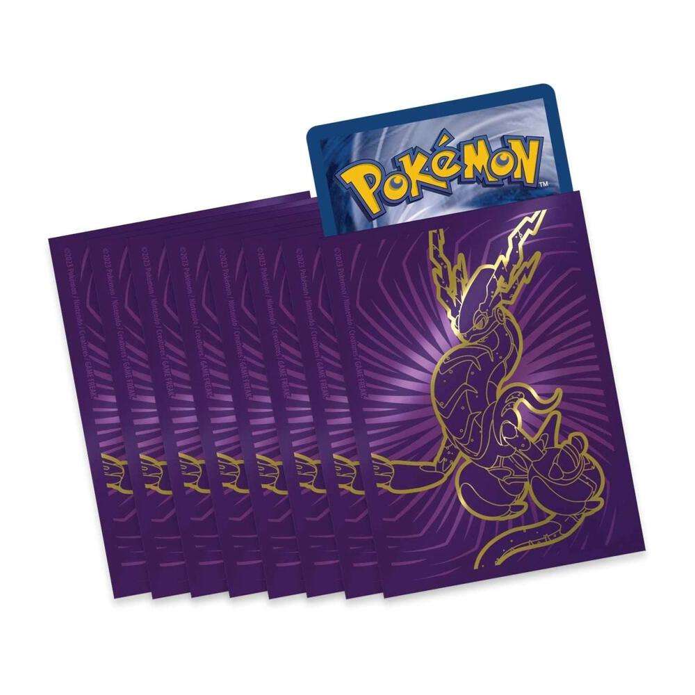 Pokemon Trading Card Game - Scarlet & Violet Elite Trainer Box Card Sleeves - Miraidon (65-Pack)