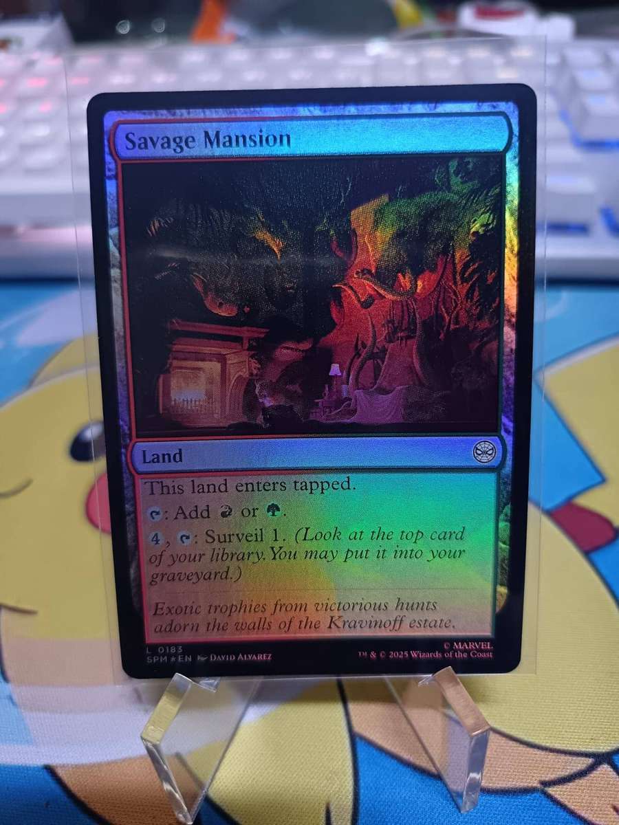 Magic The Gathering TCG - Savage Mansion - Marvel's Spider-Man (SPM) (Foil)
