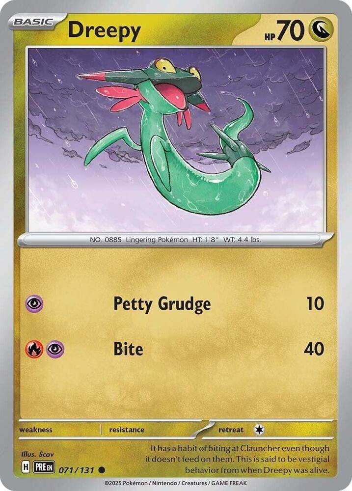 Pokemon Trading Card Game - Dreepy - SV: Prismatic Evolutions