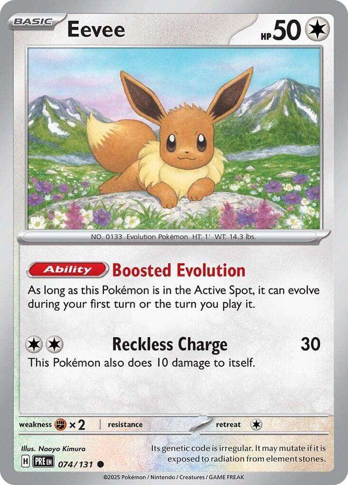 Pokemon Trading Card Game - Eevee - SV: Prismatic Evolutions