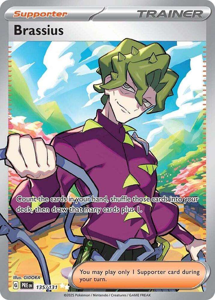 Pokemon Trading Card Game - Brassius - SV: Prismatic Evolutions 135/131 / Ultra Rare