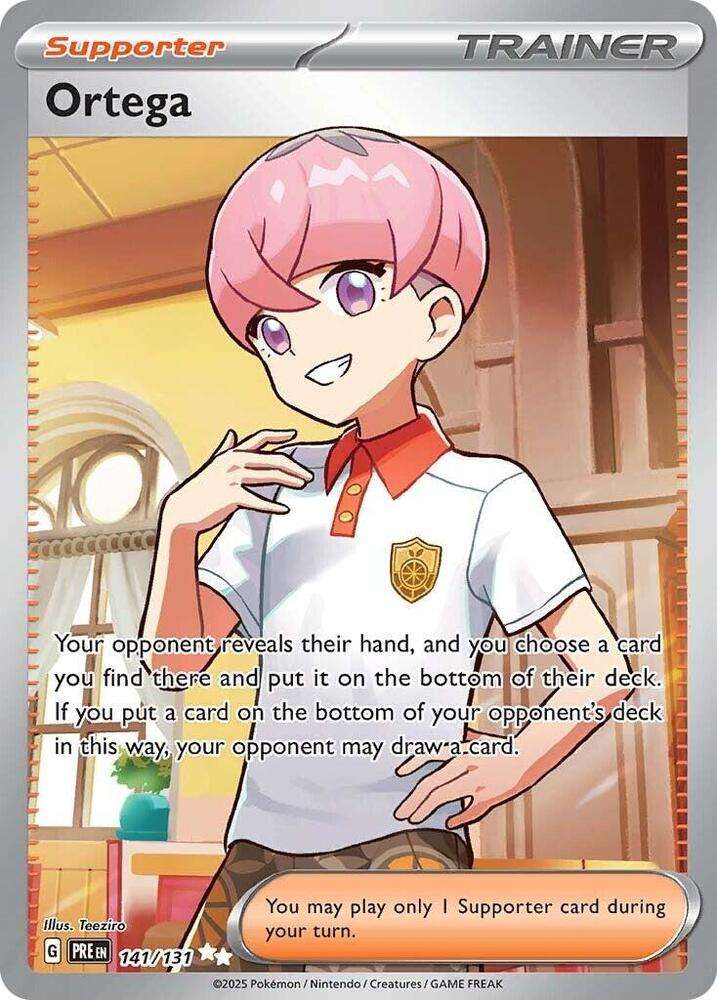 Pokemon Trading Card Game - Ortega - SV: Prismatic Evolutions 141/131 / Ultra Rare