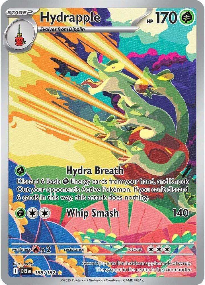 Pokemon Trading Card Game - Hydrapple - 188/182 - SV10: Destined Rivals (DRI)