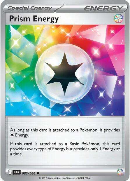 Pokemon Trading Card Game - Prism Energy - 086/086 / Uncommon - Black Bolt (BLK)