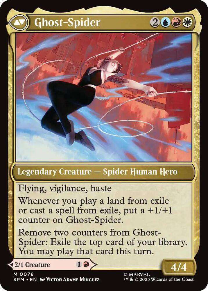 Magic The Gathering TCG - Gwen Stacy - Marvel's Spider-Man (SPM)