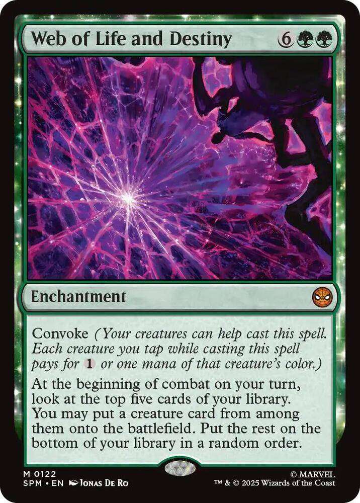 Magic The Gathering TCG - Web of Life and Destiny - Marvel's Spider-Man (SPM)