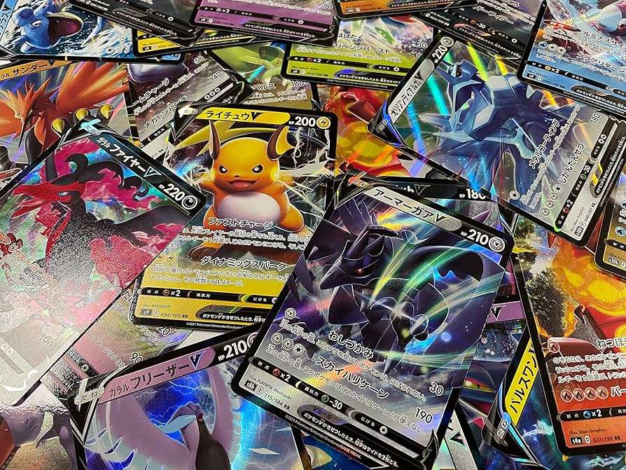 Pokemon Card Lot 100 OFFICIAL TCG Cards with Rare Com Unc + GX EX HYPER MEGA V - JAPANESE VERSION