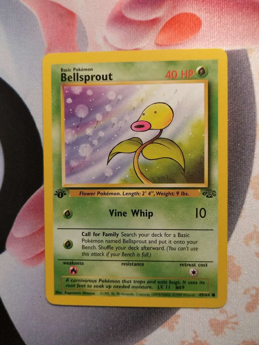 Pokemon Trading Card Game - Bellsprout #49 Pokemon Jungle (1)