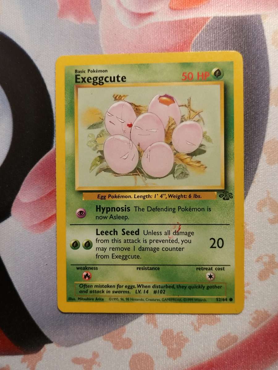 Pokemon Trading Card Game - Exeggcute #52 Pokemon Jungle (2)