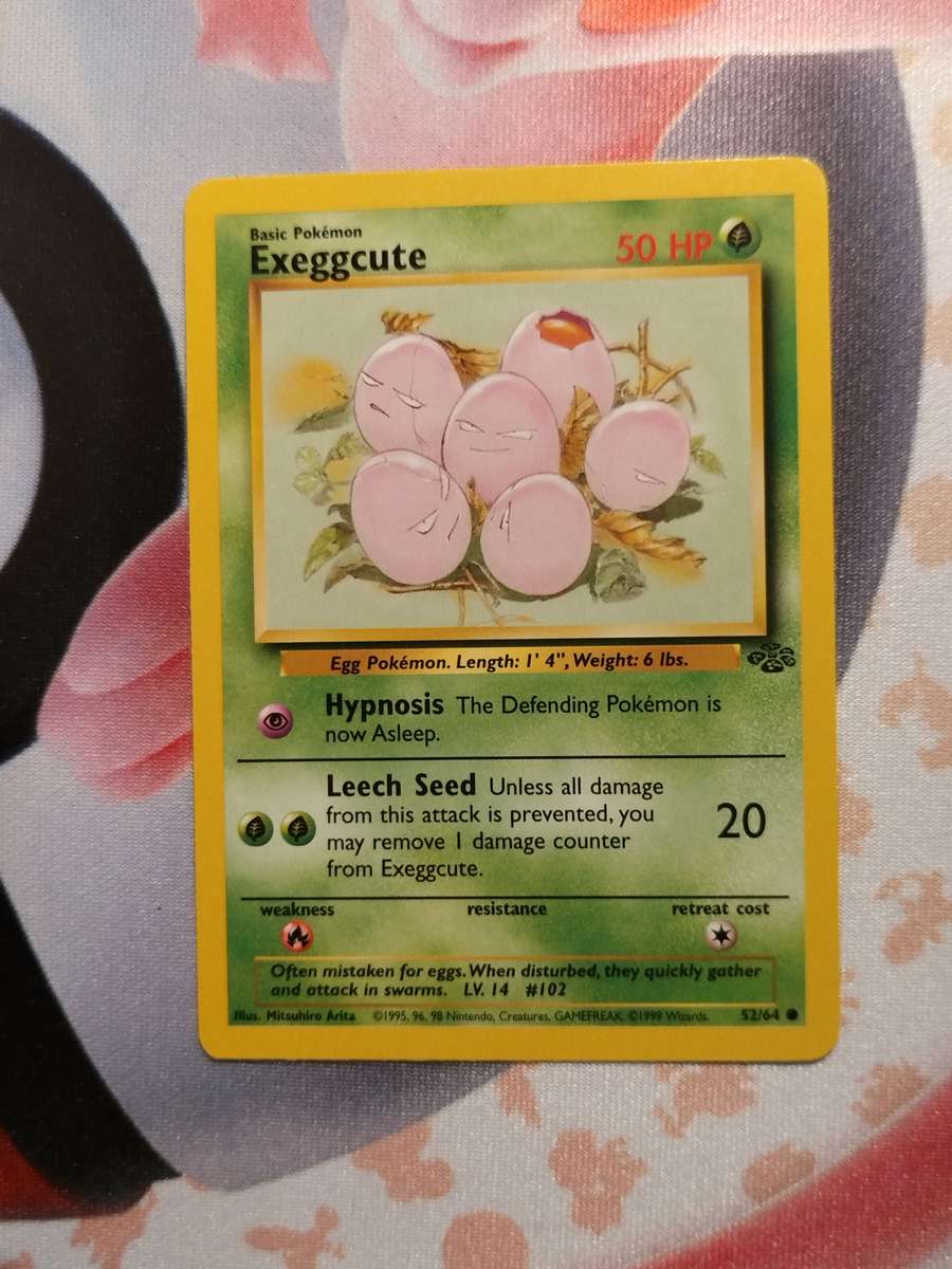 Pokemon Trading Card Game - Exeggcute #52 Pokemon Jungle (1)