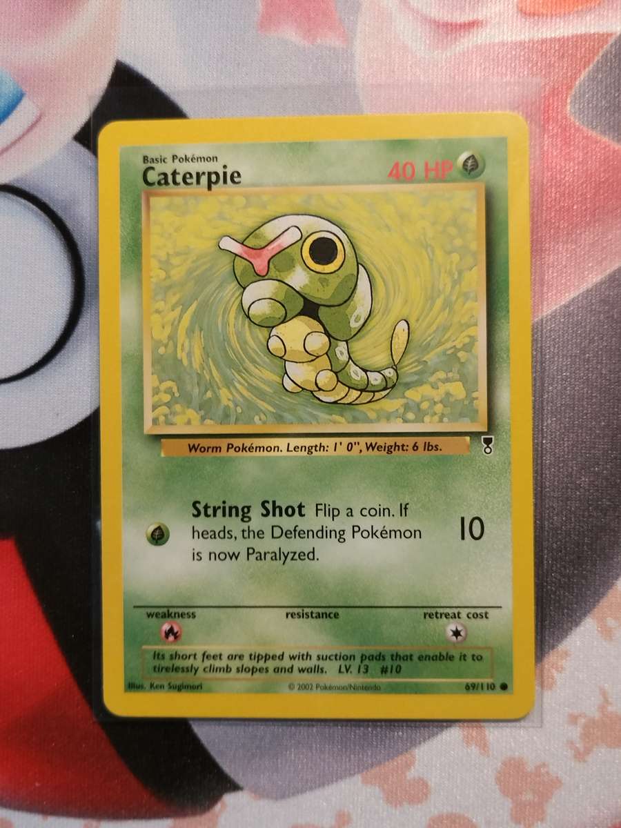 Pokemon Trading Card Game - Caterpie #69 Pokemon Legendary Collection
