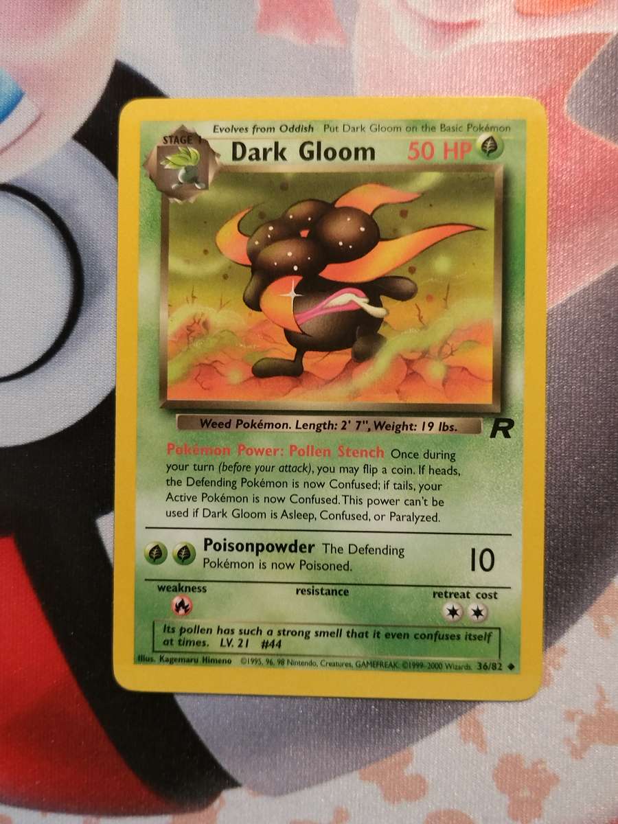 Pokemon Trading Card Game - Dark Gloom #36 Pokemon Team Rocket 2